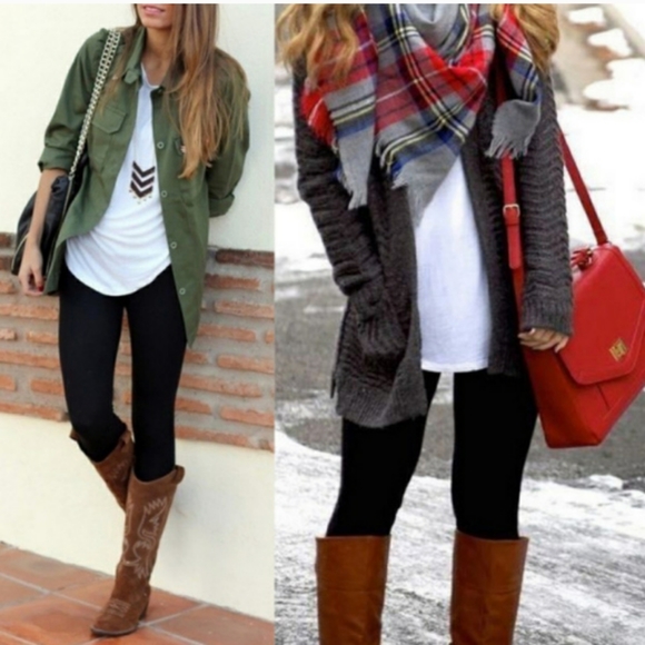 🌺SALE Black Tummy Control Leggings - Picture 3 of 7